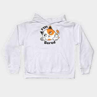 i'm bored Kids Hoodie